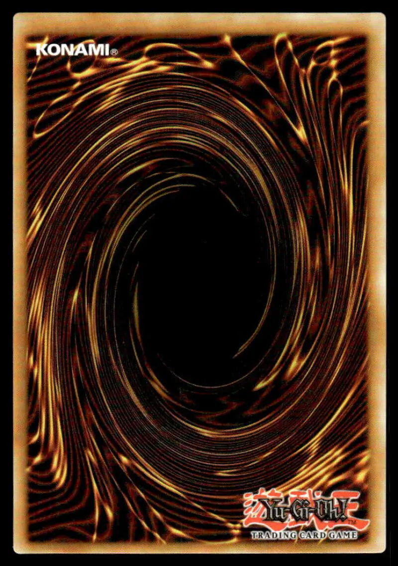 Swirling golden-brown vortex pattern on Power of the Elements Overroot Yu-Gi-Oh Trading Card