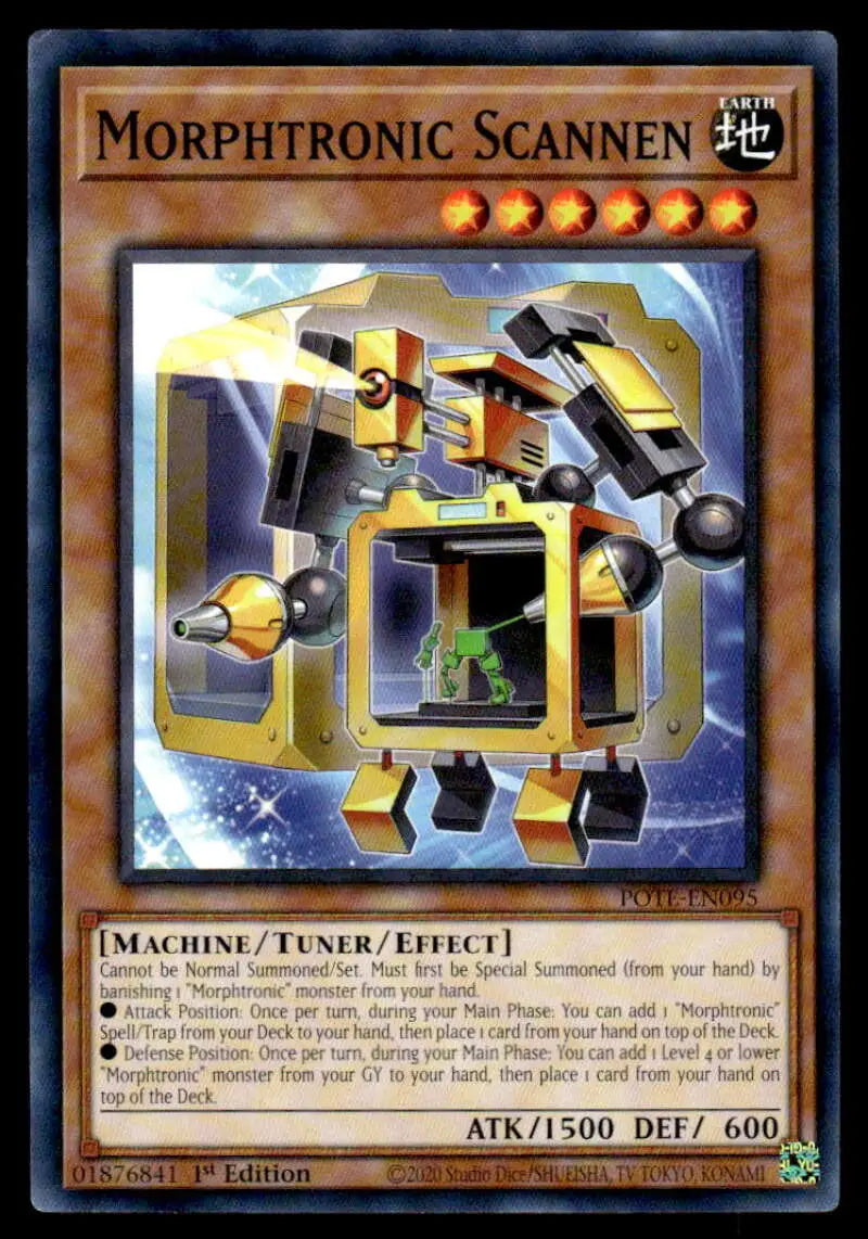 Robotic scanning device in Power of the Elements POTE-EN095 Morphtronic Scannen image