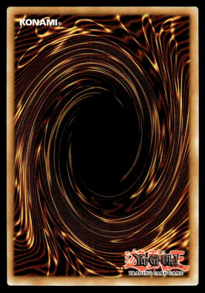 Back of Power of the Elements Morphtronic Scannen Yu-Gi-Oh Trading Card showing spiral design