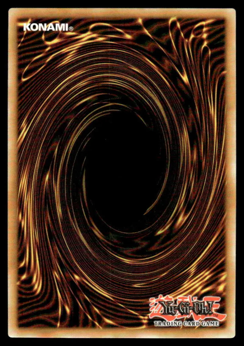 Yu-Gi-Oh! Power of the Elements Life Extreme Trading Card back with spiral vortex design