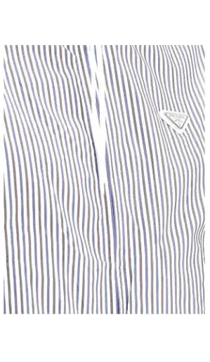 PRADA women’s striped hooded jacket - IT42 | L - Jackets