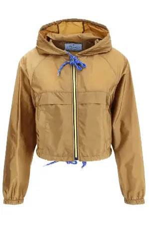 PRADA WOMEN’S WATERPROOF HOODED JACKET - IT40 | M - Jackets