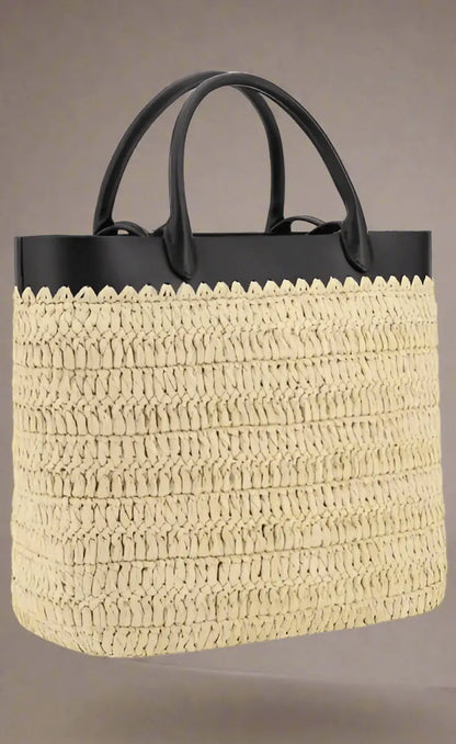 PRADA Woven raffia Tote Bag - Tote Bag