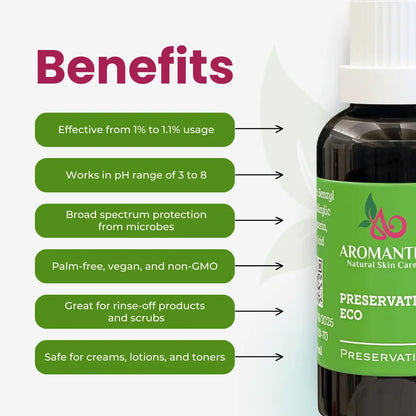 Benefits of a natural preservative eco in suncare formulations with broad-spectrum antimicrobial properties