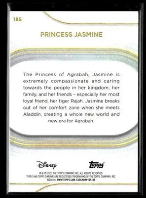 ? Princess Jasmine — 2025 Topps Chrome Disney #185 ? - Trading Card