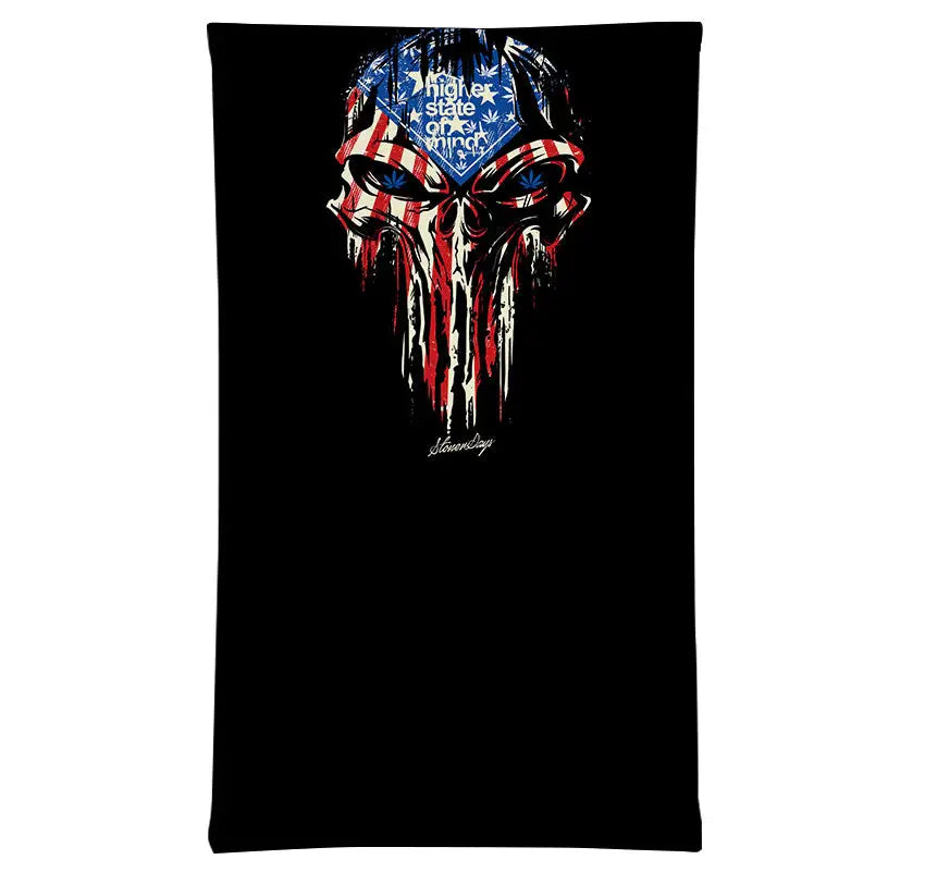 Punisher Red White and Blue Gaiter - Red White and Blue Gaiter