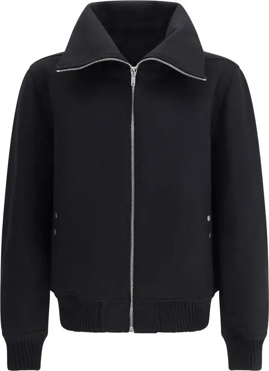 Rick Owens Blixa Dracucollar Wool Jacket
