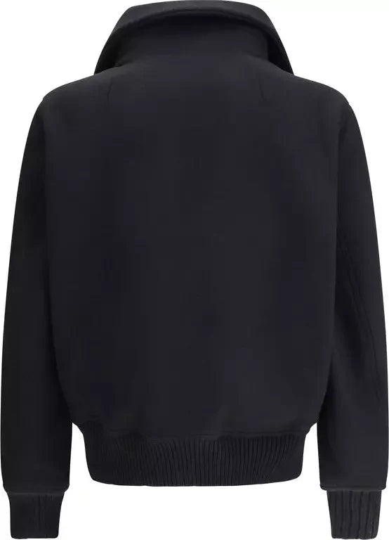 Rick Owens Blixa Dracucollar Wool Jacket