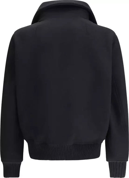 Rick Owens Blixa Dracucollar Wool Jacket
