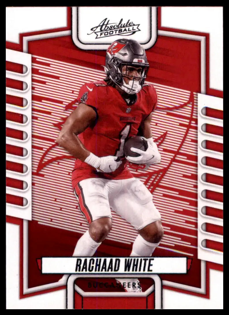 Rachaad White 2023 Panini Absolute Retail football card Tampa Bay Buccaneers