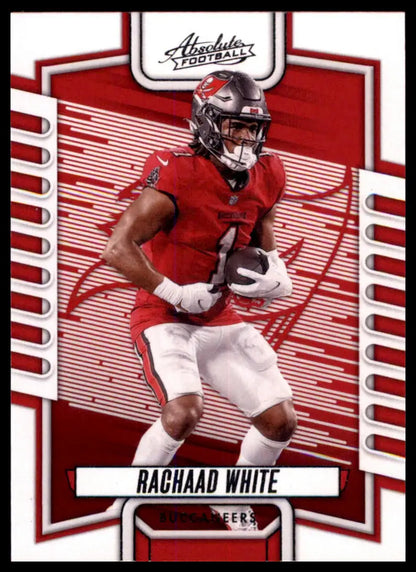 Rachaad White 2023 Panini Absolute Retail football card Tampa Bay Buccaneers