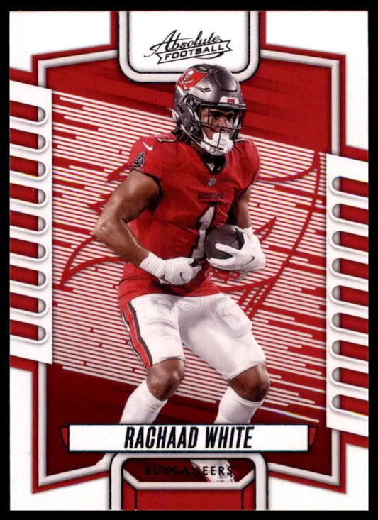 Rachaad White 2023 Panini Absolute Retail football card Tampa Bay Buccaneers