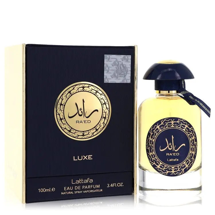 Raed Luxe Gold by Lattafa - Eau De Parfum Spray (Unisex) 3.4 oz - Women / Medium - Eau De Parfum Spray (Unisex) 3.4 oz