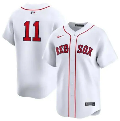 White Boston Red Sox Rafael Devers Nike Home Limited Player Jersey for baseball fans