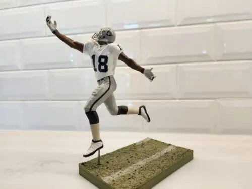 Randy Moss Raiders Rare McFarlane action figure football player figurine display
