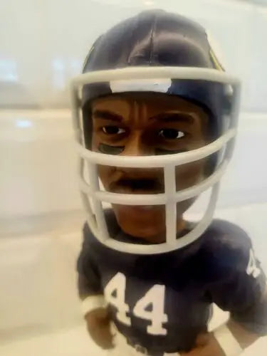 Autographed Chuck Foreman #44 Minnesota Vikings Bobblehead for collectors and fans