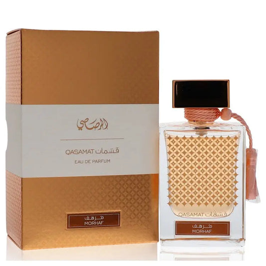 Rasasi Qasamat Morhaf by Rasasi - Eau De Parfum Spray (Unisex) 2.2 oz - Women / Medium - Eau De Parfum Spray (Unisex)