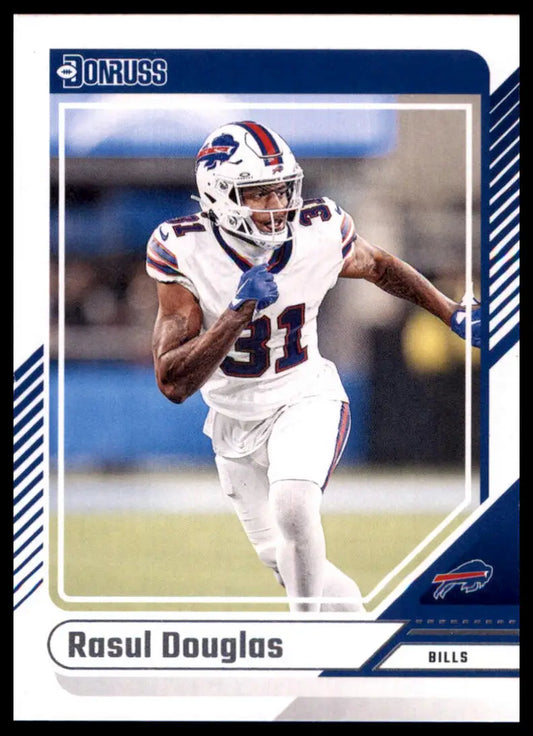 Rasul Douglas football card from 2024 Donruss series featuring Rasul Douglas Buffalo Bills