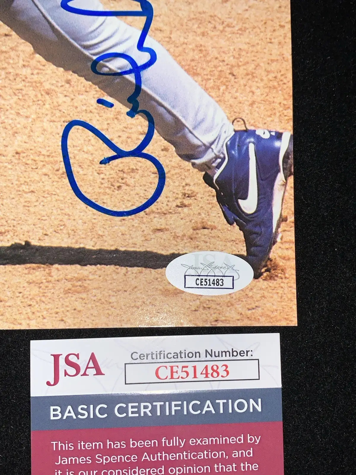 Raul Mondesi Beckett Magazine Auto Dec 1994 Los Angeles Dodgers Cover JSA