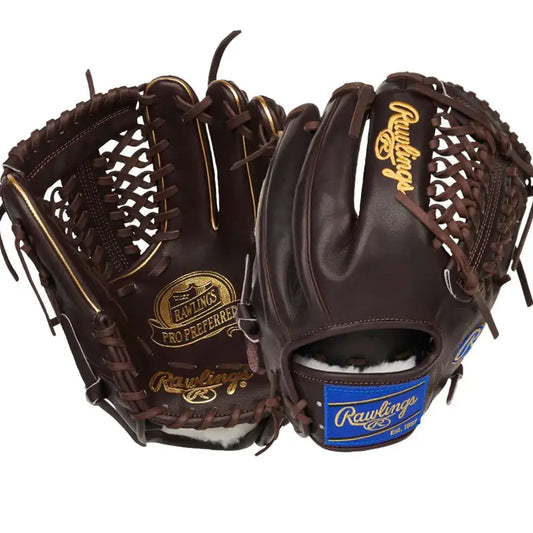 Brown Leather Rawlings Pro Preferred 11.75-inch Infield Pitchers Baseball Glove