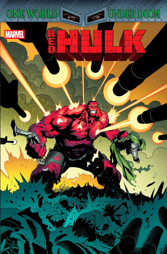 Red Hulk comic cover featuring Thunderbolt Ross in Doom Comic series issue 5