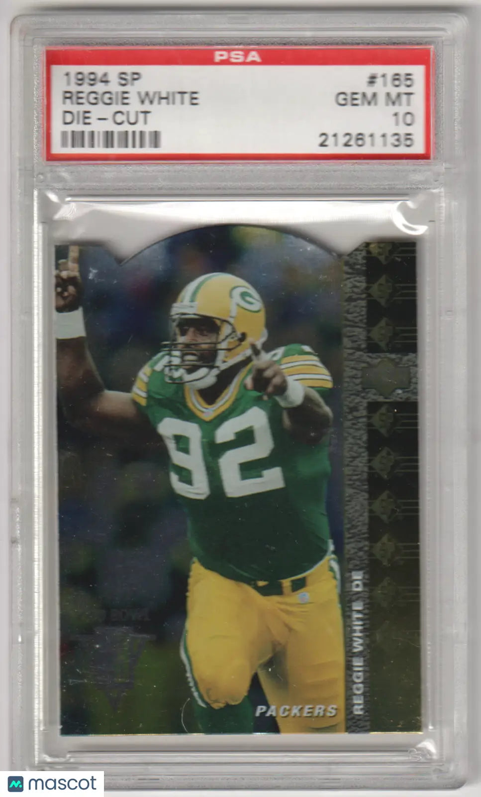 Columbia Hobby Reggie White 1994 Upper Deck SP Die Cut PSA 10 GEM MT football card