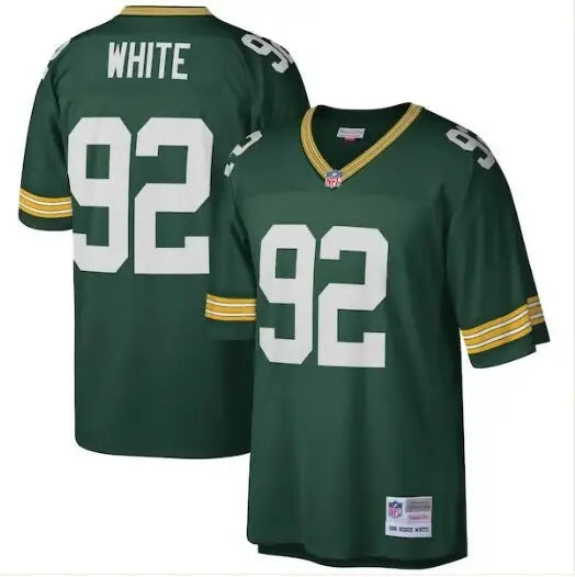 Reggie White Green Bay Packers 1996 Retired Player Replica Jersey in green