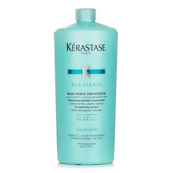 Resistance Bain Force Architecte Strengthening Shampoo (For Brittle Damaged Hair Split Ends) - 1000ml/34oz