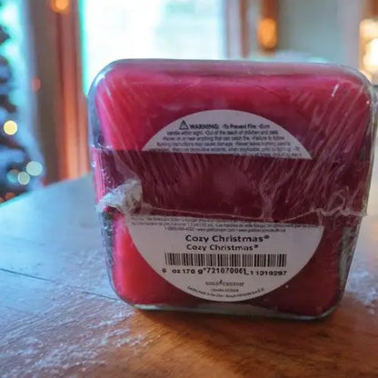Retired GOLD CANYON CANDLES 6oz Cozy Christmas ID:79519 ID:79519