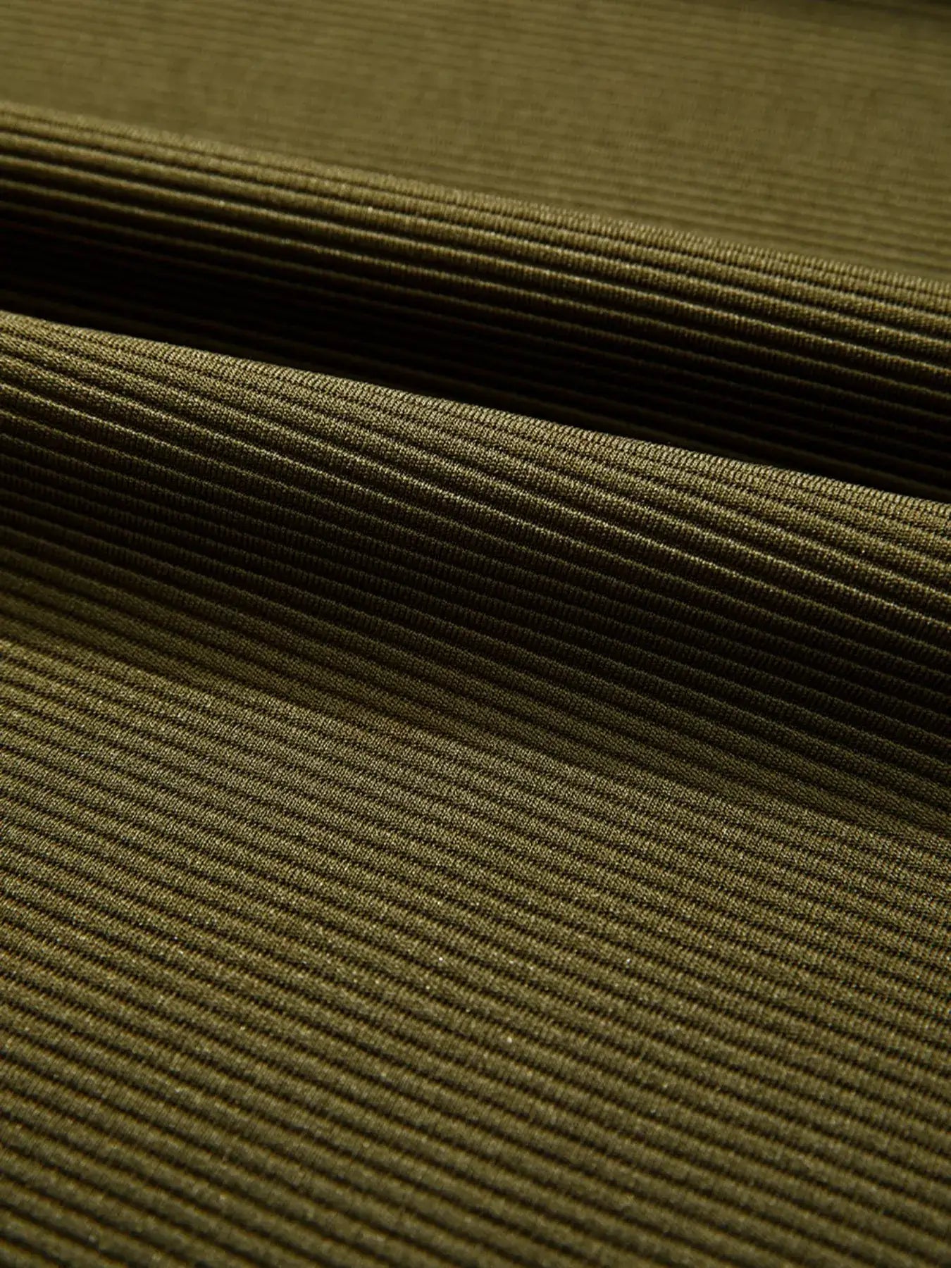 Ribbed Knit Oversized Sweatshirt