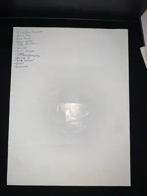 Signed flyer featuring Ric Flair and Arn Anderson from WWE NWO WCW JSA Auto Page