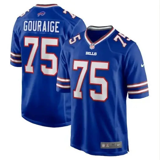Blue Buffalo Bills Richard Gouraige Nike Game Jersey with GOURAIGE on the back