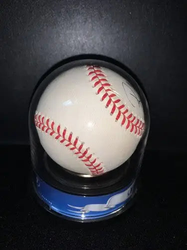 Rickey Henderson Single Signed ONL MLB Baseball BAS Beckett Encapsulated 8 HOF
