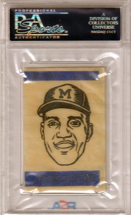 Encased Rico Carty 1965 Topps Transfers PSA 4 baseball card from Columbia Hobby eBay