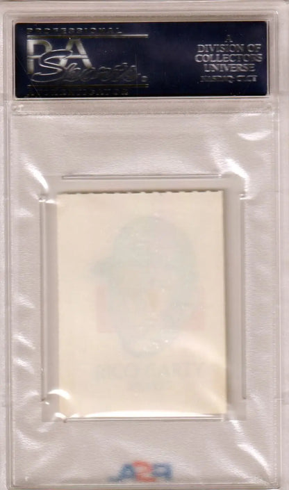 Graded RICO CARTY 1971 Topps Tattoos PSA 9 Mint trading card from Columbia Hobby