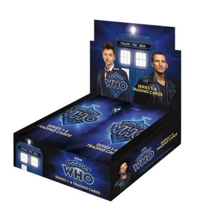 Rittenhouse 2023 Doctor Who Hobby Box featuring Christopher Eccleston and David Tennant
