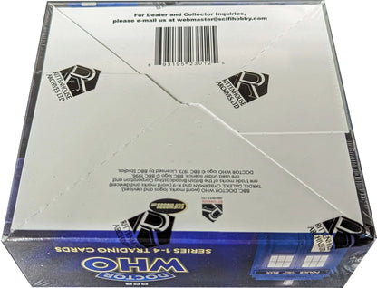 Rittenhouse 2023 Doctor Who Hobby Box featuring Christopher Eccleston and David Tennant cards