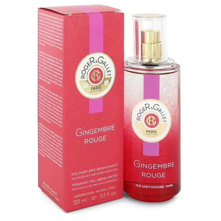 Roger & Gallet Gingembre Rouge by Roger & Gallet - Fragrant Wellbeing Water Spray 3.3 oz - Women / Medium - Fragrant