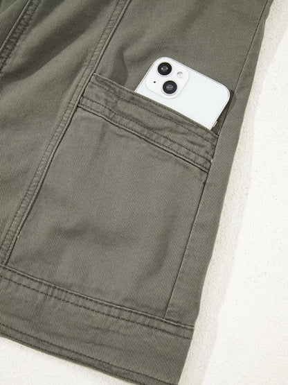 Ruffled Patchwork Denim Jacket Vest - Jacket Vest