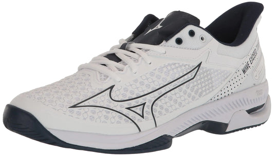 Mizuno Wave Exceed Tour 5 AC Men Tennis Shoe White-Dress Blue 10