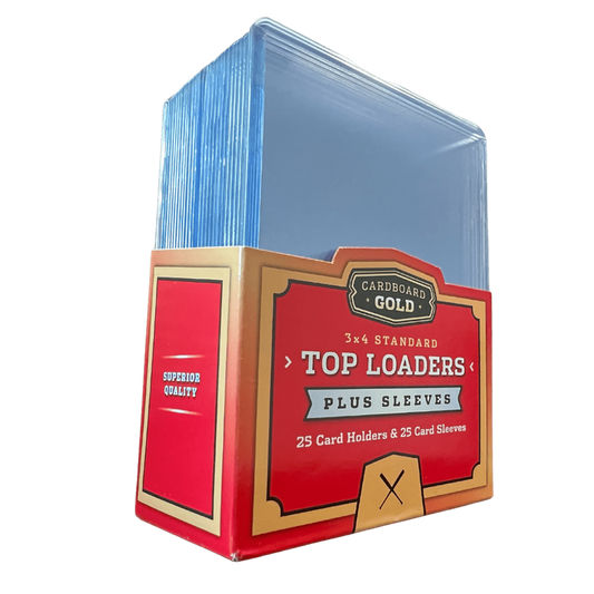 Ultra CBG Pro Regular Card Size Toploaders with Soft Sleeves Combo- 1000ct Case