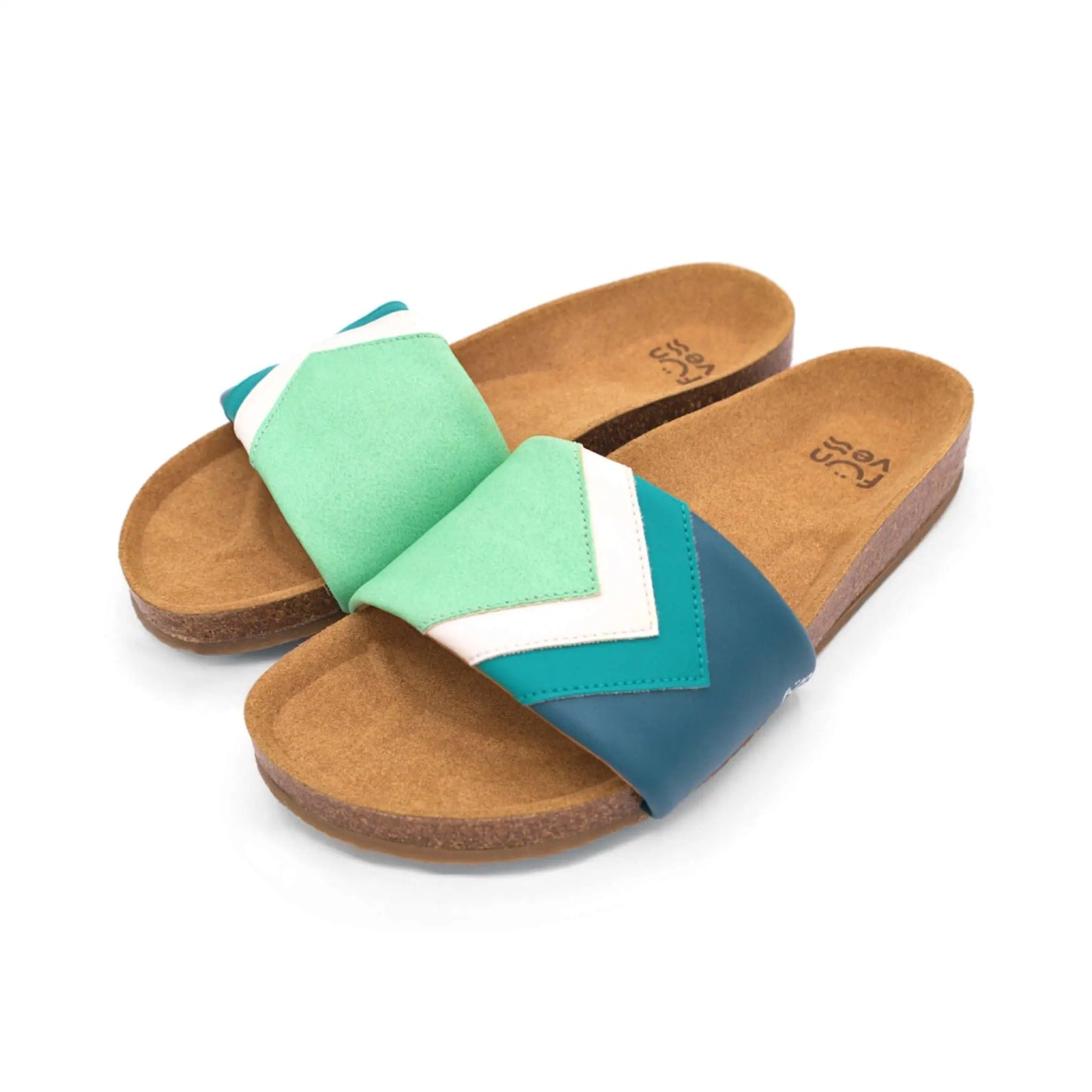 Sandel’s Cucumber Vegan Sandals Soft Strap Women Mint - 42 - Sandel’s