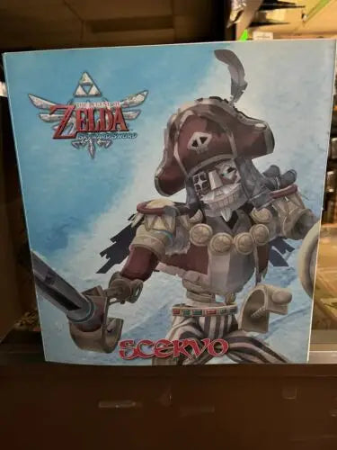 Ghirahim figure in SCERVO Empty Box with Sword from Nintendo Dark Horse Skyward Sword