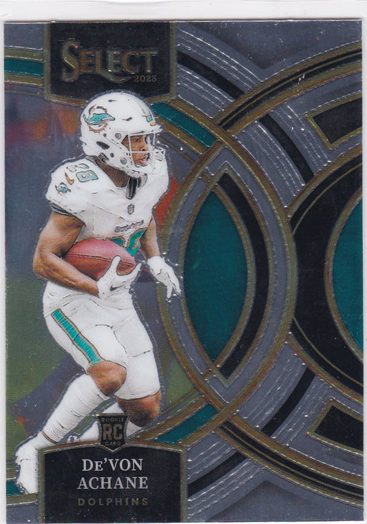 2023 Select #176 De'Von Achane RC Rookie Miami Dolphins