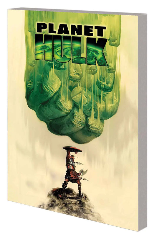 Planet Hulk graphic novel displayed in SECRET WARS WARZONES PLANET HULK TP