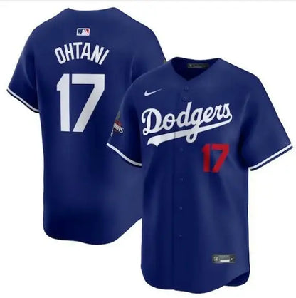 Blue Shohei Ohtani Dodgers 2024 World Series Champions Alternate Limited Player Jersey