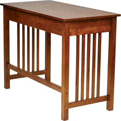 Sierra Mission Writing Desk with Pull-Out Storage Drawer-4