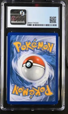 Graded Silicobra Pokémon trading card back design SV070 SV122 English CGC 8.5