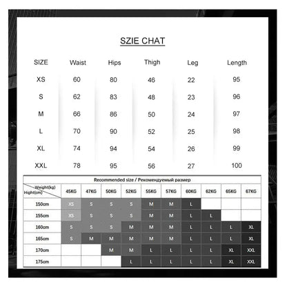 Size chart for Skinny Pencil Jeans Vintage High Waist with measurements and fit guide