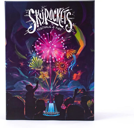 Skyrockets Festivals of Fire Party Game card game for an exciting skyrocket experience